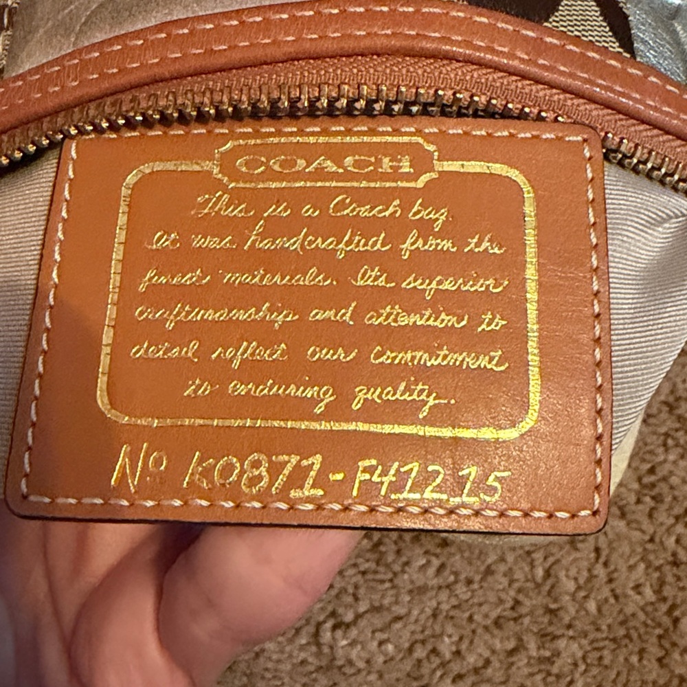 Authentic Coach Patchwork Crossbody Bag - image 5